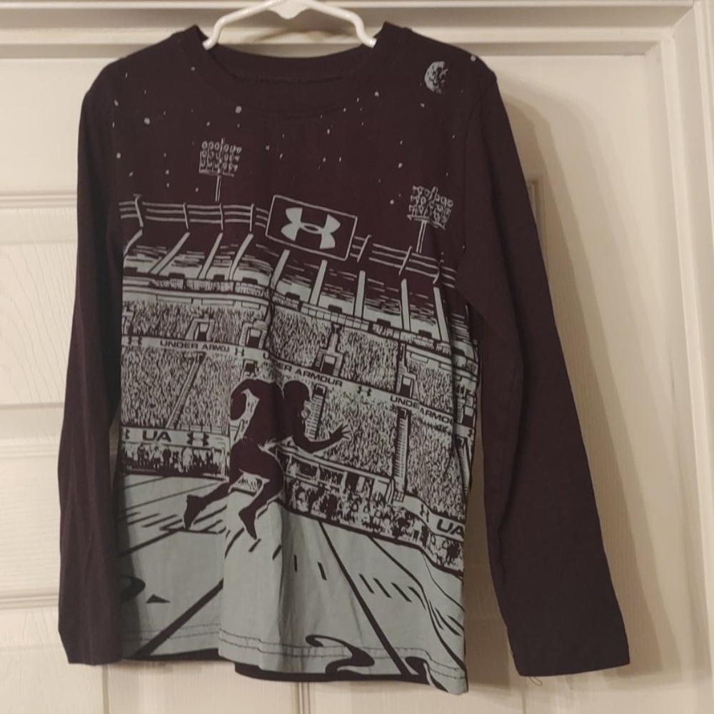 Little boys Under Armour long sleeve t-shirt.